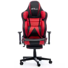 BYTEZONE  HULK, MASAŽNA BLAZINA (ČRNA/RDEČA) gaming stol