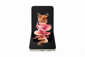 SAMSUNG Galaxy Z Flip3 5G 128GB pametni telefon - kremna
