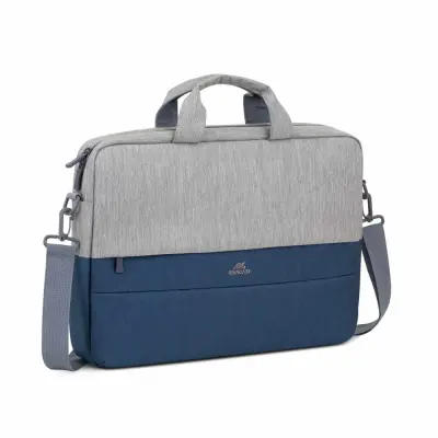 RIVACASE TORBA ZA PRENOSNIK 15.6" (SIVO-MODRA)