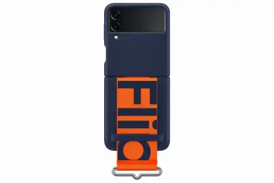 SAMSUNG GALAXY Z FLIP3 STRAP SILICON NAVY