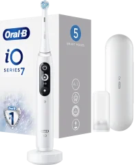 ORAL B iO7 električna zobna ščetka, bela