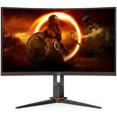 AOC C24G2AE/BK 23,6" FHD 165Hz ukrivljen, monitor