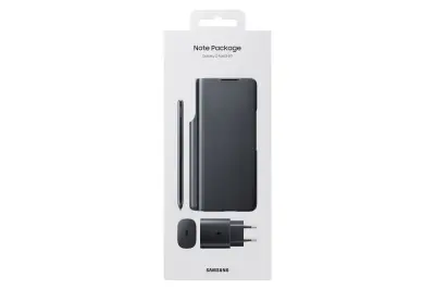 GALAXY Z FOLD3 FLIP COVER +PEN+ADAPTER 25W BLACK