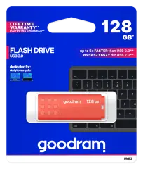 GOODRAM 128GB UME3 3.0 USB ključ - oranžen