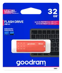 GOODRAM 32GB UME3 3.0 usb ključ - oranžen