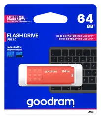 GOODRAM 64GB 3.0 usb ključ - oranžen