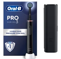 ORAL-B PRO3 3500 CA električna zobna ščetka + etui, črna 