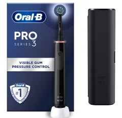 ORAL-B PRO3 3500 CA (črna) električna zobna ščetka + etui