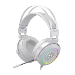 REDRAGON LAMIA 2 H320-RGB bele slušalke s stojalom