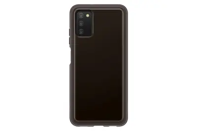 SAMSUNG GALAXY A03s SOFT CLEAR COVER BLACK