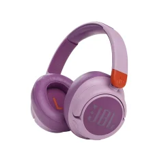 JBL JR460NC brezžične naglavne roza slušalke
