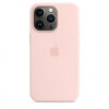 iPhone 13 Pro Silicone MagSafe – Chalk Pink