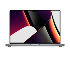 APPLE MacBook Pro 16 Space Grey M1 Pro (10C CPU/16C GPU/16GB/512GB) prenosni računalnik