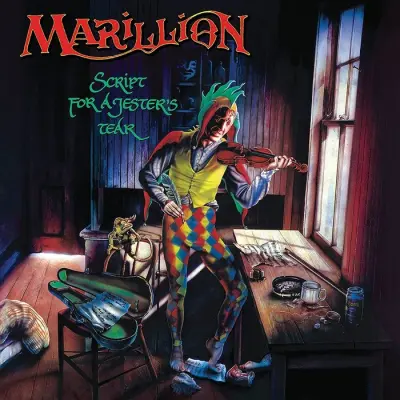 MARILLION - LP/SCRIPT FOR A JESTER TEAR