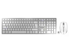 Tipkovnica in miška Cherry DW 9100 SLIM, Bluetooth, bela, USB, UK SLO g.