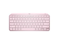 LOGITECH MX Keys Mini tipkovnica, brezžična tipkovnica, roza