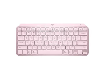 LOGITECH MX Keys Mini tipkovnica, brezžična tipkovnica, roza