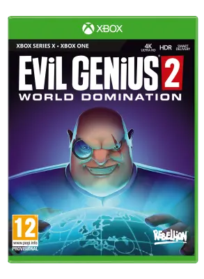 EVIL GENIUS 2: WORLD DOMINATION XBOX ONE & XBOX SERIES X