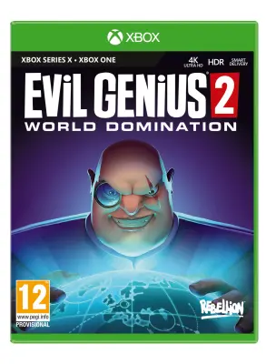 EVIL GENIUS 2: WORLD DOMINATION XBOX ONE & XBOX SERIES X