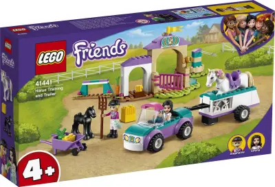 LEGO Friends 41441 Urjenje konjev in prikolica