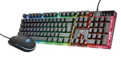TRUST GAMING GXT838 AZOR TIPKOVNICA IN MIŠKA