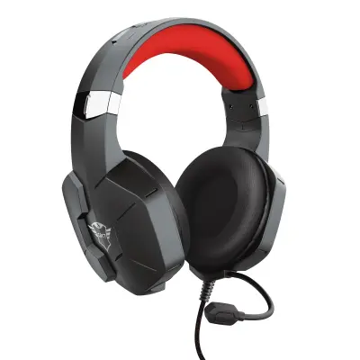 TRUST GAMING GXT323 CARUS BLACK SLUŠALKE