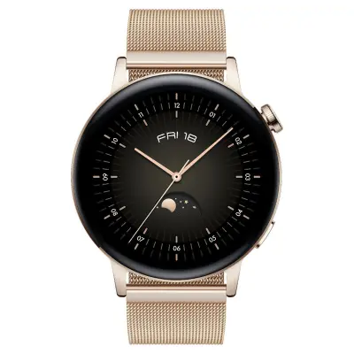 HUAWEI Watch GT 3 Elegant 42mm zlata pametna ura