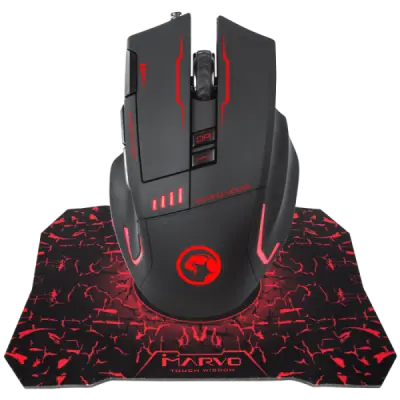 MARVO miška G909L + G1 Gaming podloga