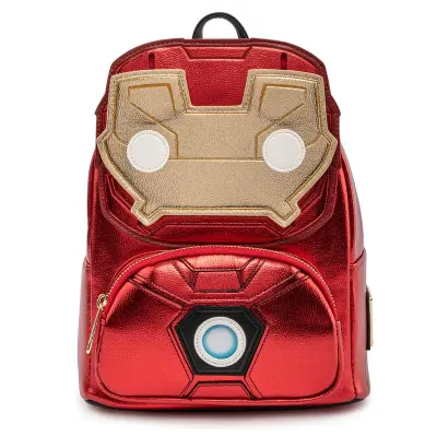 LOUNGEFLY MARVEL IRONMAN LIGHT-UP MINI nahrbtnik