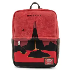 LOUNGEFLY STAR WARS LANDS MUSTAFAR SQUARE MINI nahrbtnik