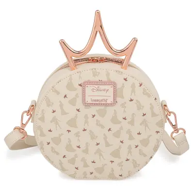 LOUNGEFLY DISNEY ULTIMATE PRINCESS METAL CROWN torba