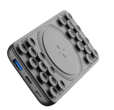 OCTOPUS Wireless PD 10000 mAh prenosna baterija črn