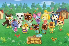 ANIMAL CROSSING (LINEUP) MAXI plakat, velikosti 61 x 91,5 cm