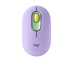 LOGITECH POP Mouse, brezžična miška, vijolična