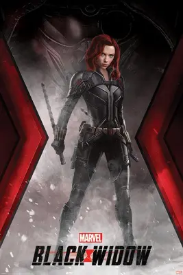 PYRAMID BLACK WIDOW WIDOWMAKER BATTLE STANCE MAXI POSTER PLAKAT
