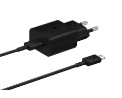 ADAPTER+KABEL HITRI TYPE- C to TYPE-C 15W BLACK