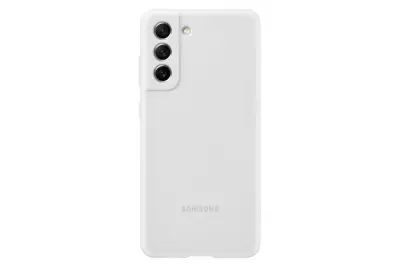 SAMSUNG GALAXY S21 FE SILICONE COVER WHITE