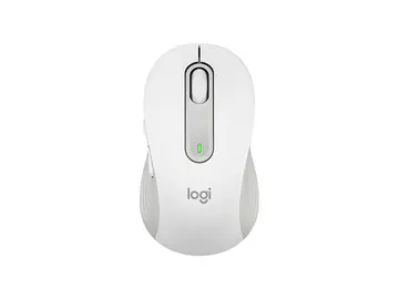 LOGITECH Signature M650, brezžična miška, bela