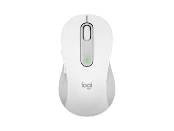 LOGITECH Signature M650 L, brezžična miška, bela