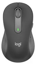 LOGITECH Signature M650 L left, brezžična miška, grafit
