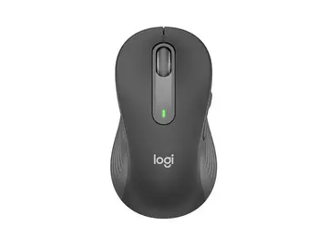 LOGITECH Signature M650 L left, brezžična miška, grafit