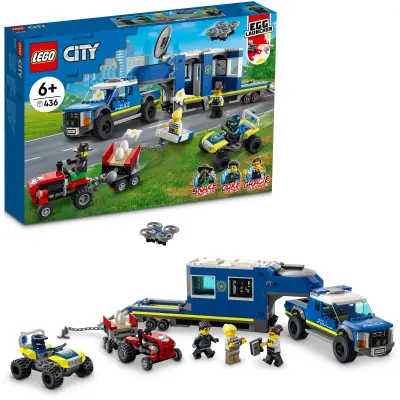 LEGO City 60315 Tovornjak policijskega mobilnega poveljstva