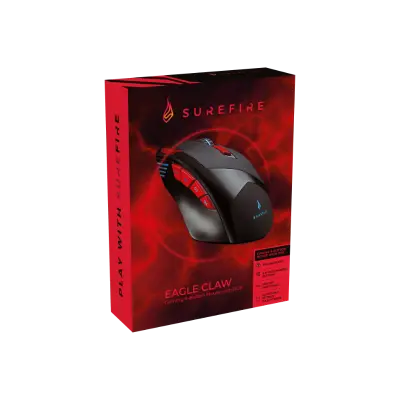 VERBATIM Surefire Eagle Claw Gaming 9B RGB miška