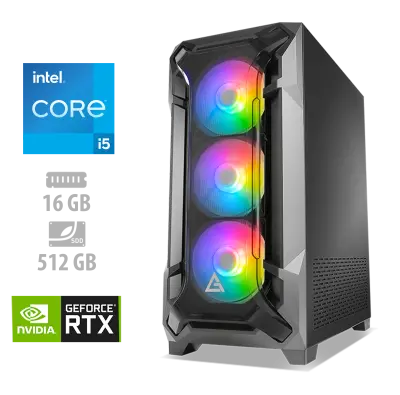 BOFX Leonis (PF7 DF600) i5-11400F/16GB/512GB/RTX3060/W11 Home namizni računalnik