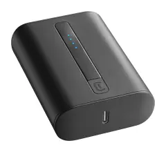 CELLULARLINE THUNDER 10000mAh prenosna baterija črna