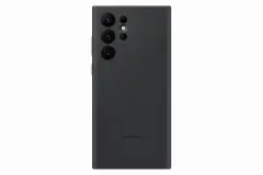 SAMSUNG GALAXY S22 Ultra silikonski ovitek črn