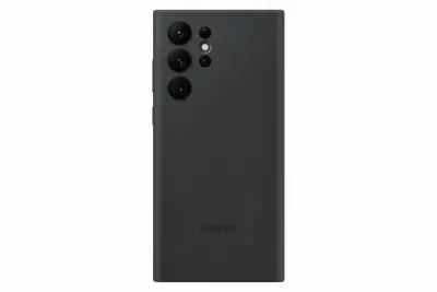 SAMSUNG GALAXY S22 Ultra silikonski ovitek črn