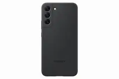 SAMSUNG GALAXY S22 silikonski ovitek, črn