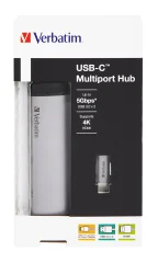 VERBATIM USB-C Multiport Hub USB-C/2xUSB3.0/HDMI (4K)