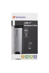 VERBATIM USB-C Multiport Hub USB-C/2xUSB3.0/HDMI (4K)/RJ45